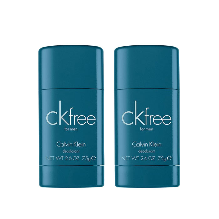 2-pack Calvin Klein CK Free Deostick 75ml