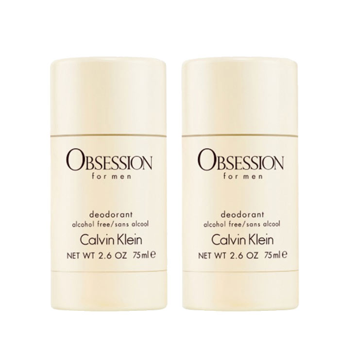 2-pack Calvin Klein Obsession For Men Deostick 75ml