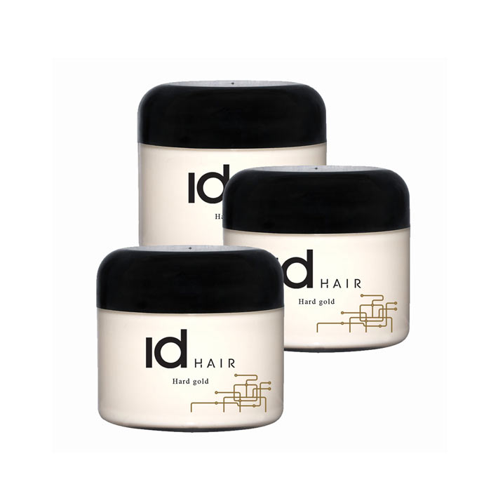 3-pack ID Hair Hard Gold Wax 100ml