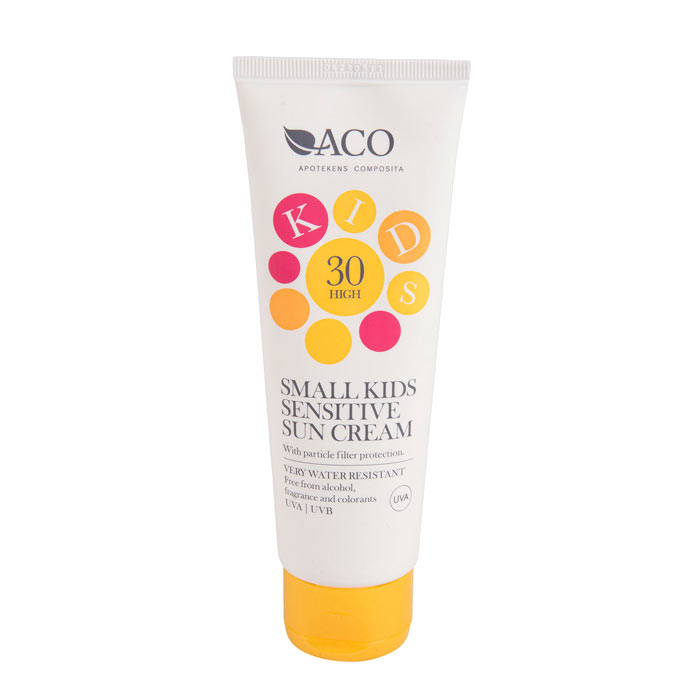 ACO Kids Small Kids Sensitive Sun Cream Spf 30 125ml