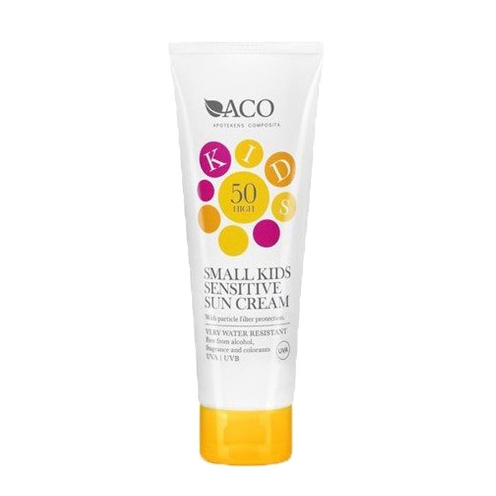 ACO Kids Small Sensitive Sun Cream Spf 50 125ml