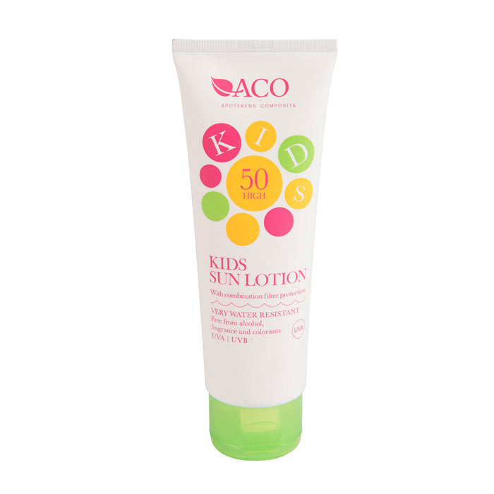 ACO Kids Sun Lotion Filter Protection Spf 50 125ml