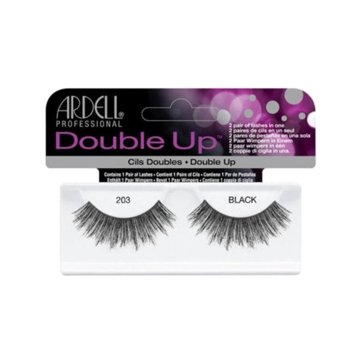 Ardell Double Up False Eyelashes Black 203