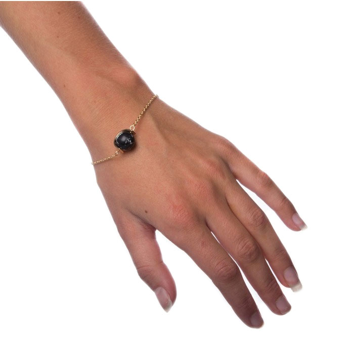 Armband Marble Ball - Black