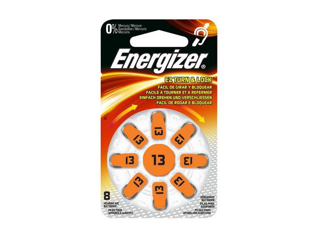 Batteri Energizer Hörsel 13 Orange, 8/fp