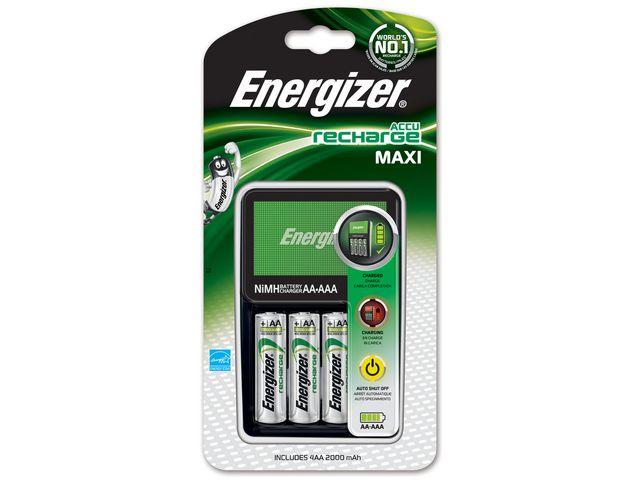 Batteriladdare ENERGIZER Maxi + 4AA