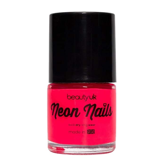 Beauty UK Neon Nail Polish - Pink Beauty UK Neon Nail Polish - Pink