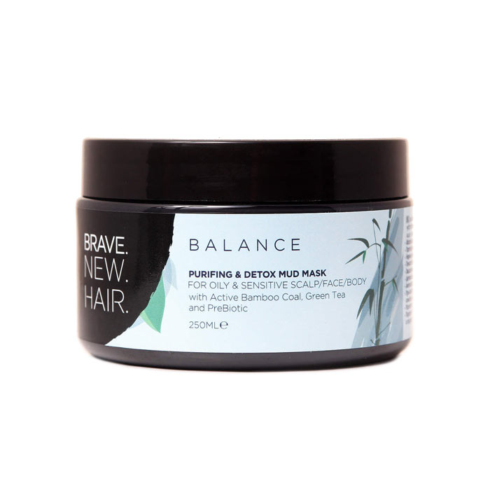 Brave. New. Hair. Balance Purifying & Detox Mud Mask 250ml