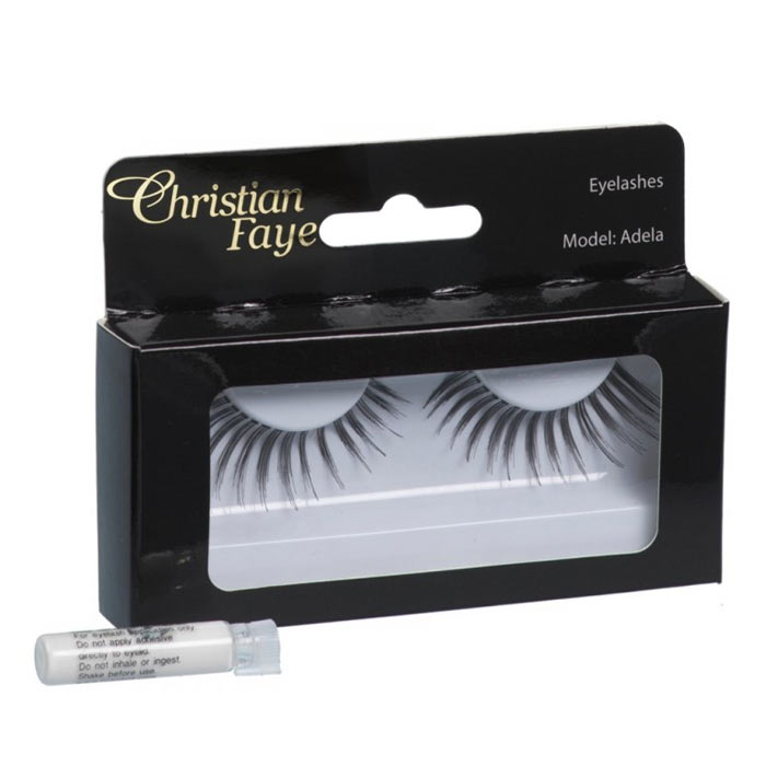 Christian Faye Eyelashes Adela With Glue