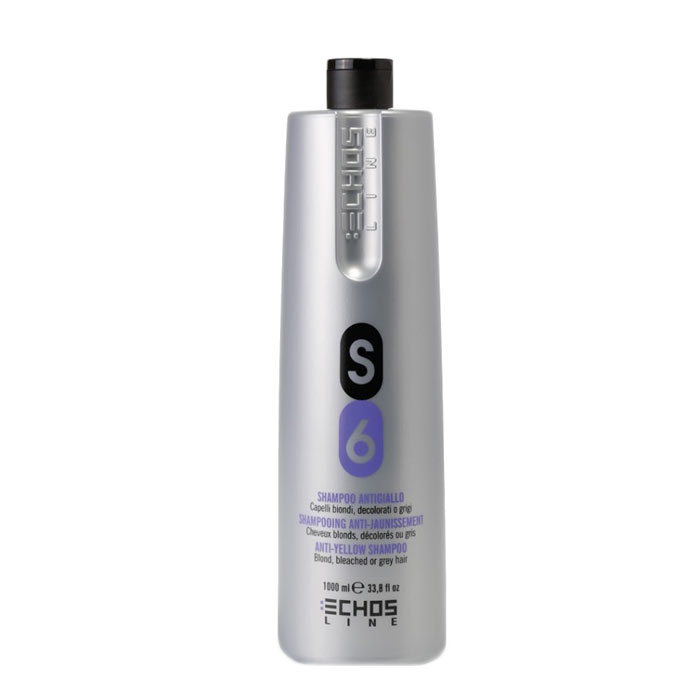 Echosline S6 Anti-Yellow Shampoo 1000ml