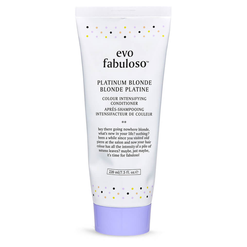 Evo Fabuloso Platinum Blonde Tube Colour Treatment 220ml