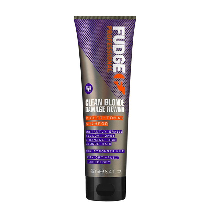 Fudge Clean Blonde Damage Rewind Violet Shampoo 250ml