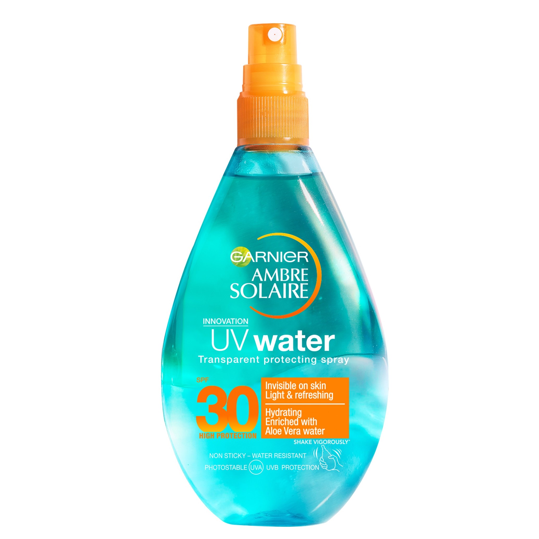 Garnier Ambre Solaire UV Water Transparent Protecting Spray SPF 30 150