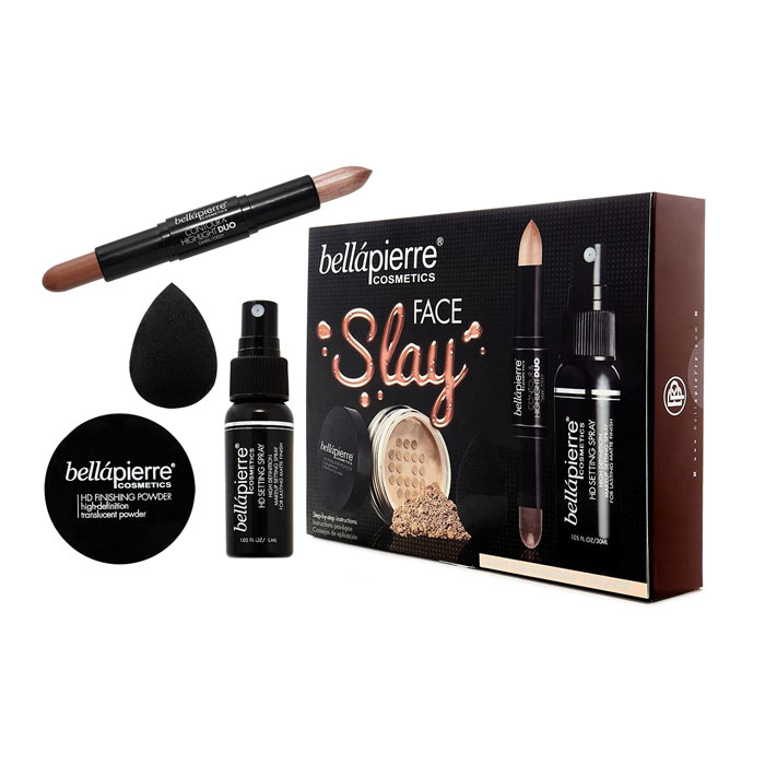 Giftset Bellapierre Face Slay - Dark Deep