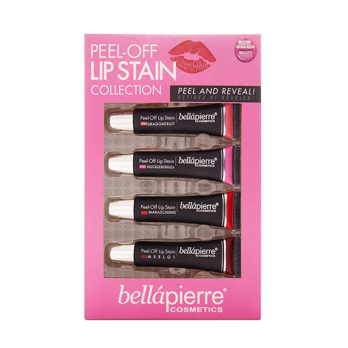 Giftset Bellapierre Peel-Off Lip Stain Collection