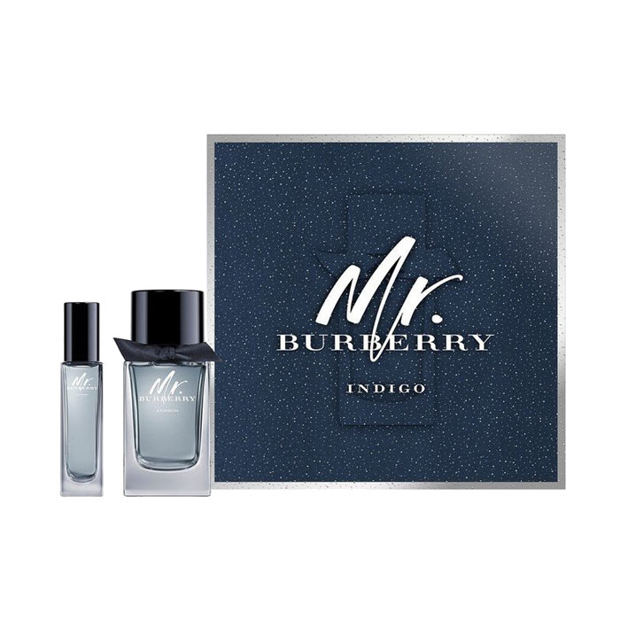 Giftset Burberry Mr Burberry Indigo 100ml Edt + 30ml Edt