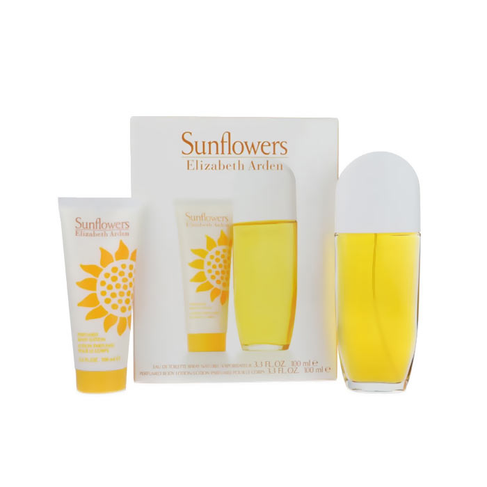 Giftset Elizabeth Arden Sunflowers Edt 100ml + Body Lotion