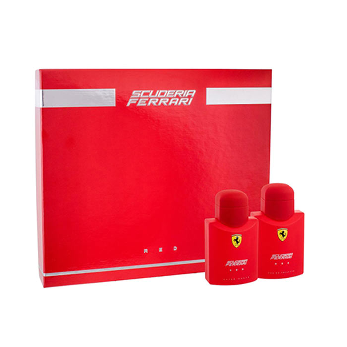 Giftset Ferrari Scuderia Ferrari Red Edt 75ml + Aftershave 75ml