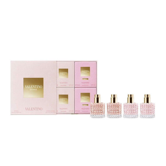 Giftset Valentino Donna 2x Edp 6ml + 2x Edt 6ml