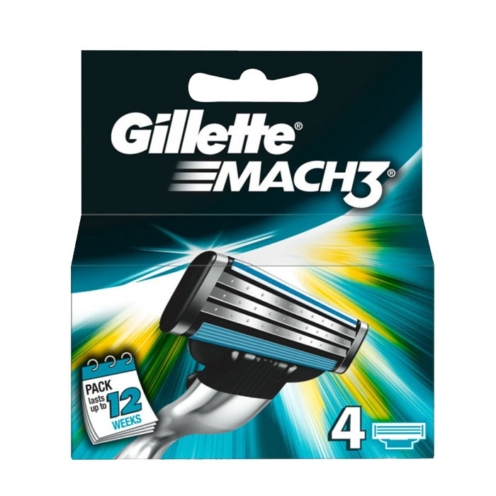 Gillette Mach3 4-pack