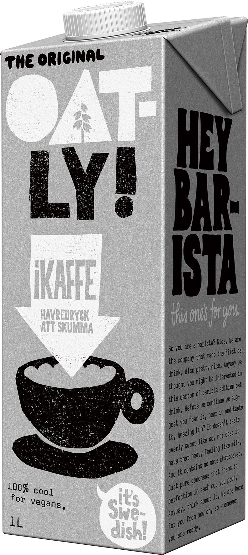 Havredryck OATLY (kaffemjölk), 1L 6st