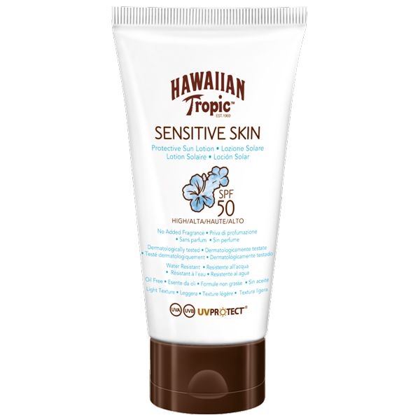 Hawaiian Tropic Sensitive Skin Protective Sun Lotion Spf 50