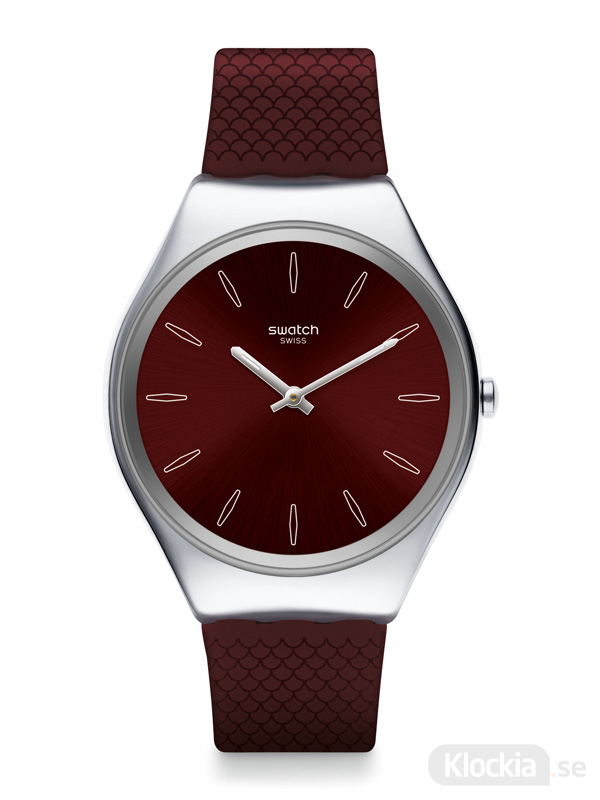 Herrklocka SWATCH Skinburgundy SYXS120