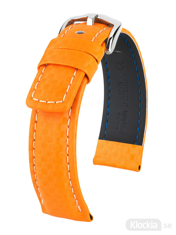 Hirsch Carbon 24mm Large Orange/Silver 02592076-2-24