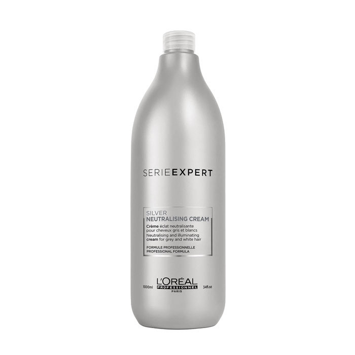 Loreal Serie Expert Silver Neutralising Cream Conditioner 1000ml