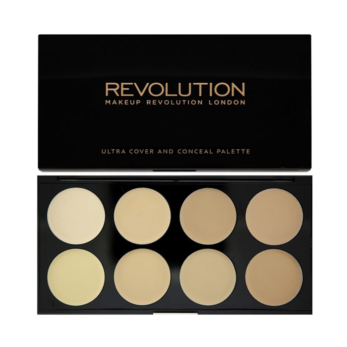Makeup Revolution Ultra Cover and Conceal Palette Light