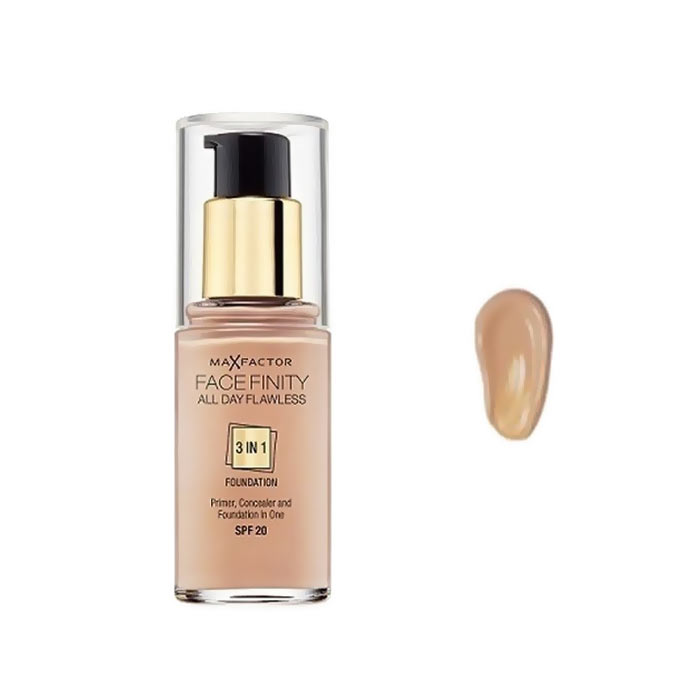 Max Factor Facefinity 3 In 1 Foundation 65 Rose Beige