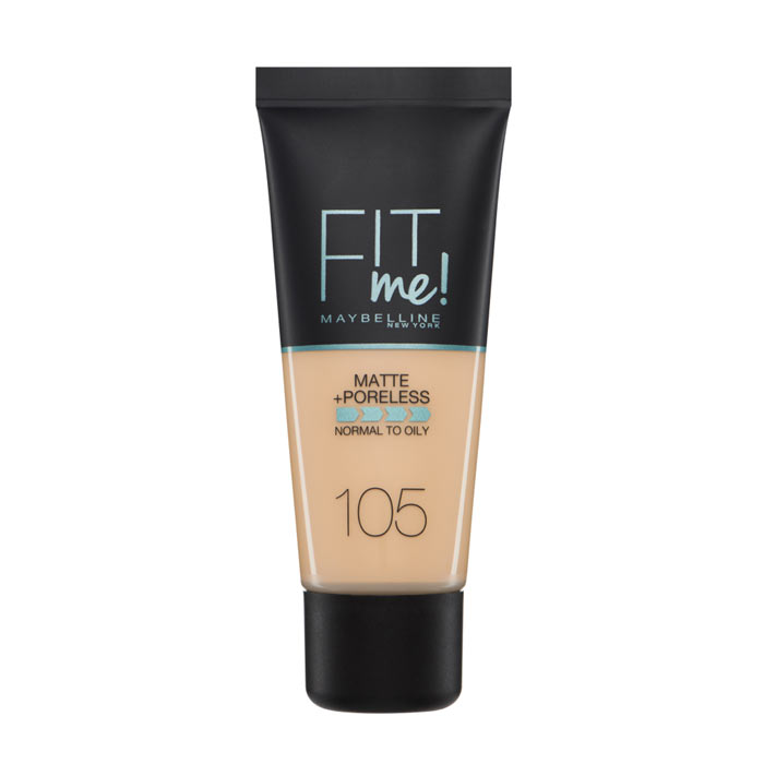 Maybelline Fit Me Matte + Poreless Foundation- 105 Natural Ivory