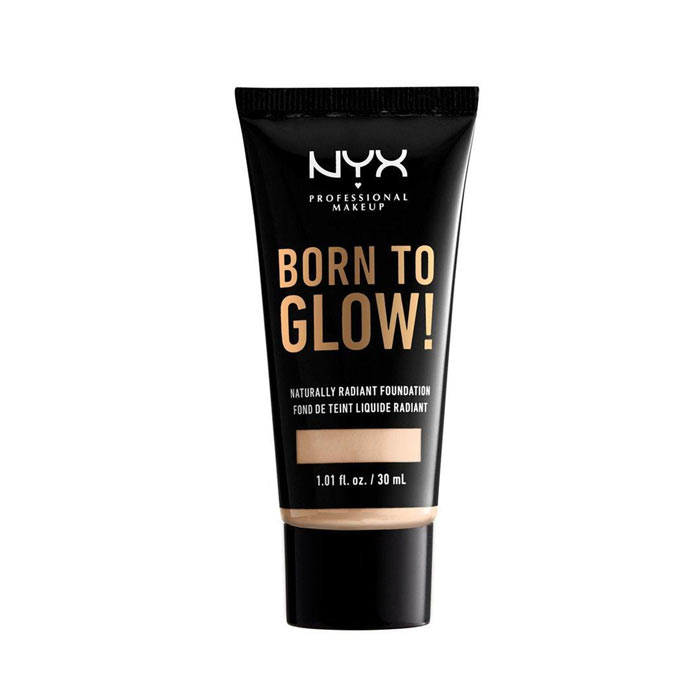NYX Born To Glow Naturally Radiant Foundation 30ml - Fair