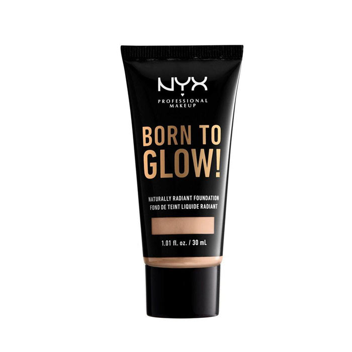 NYX Born To Glow Naturally Radiant Foundation 30ml - Light