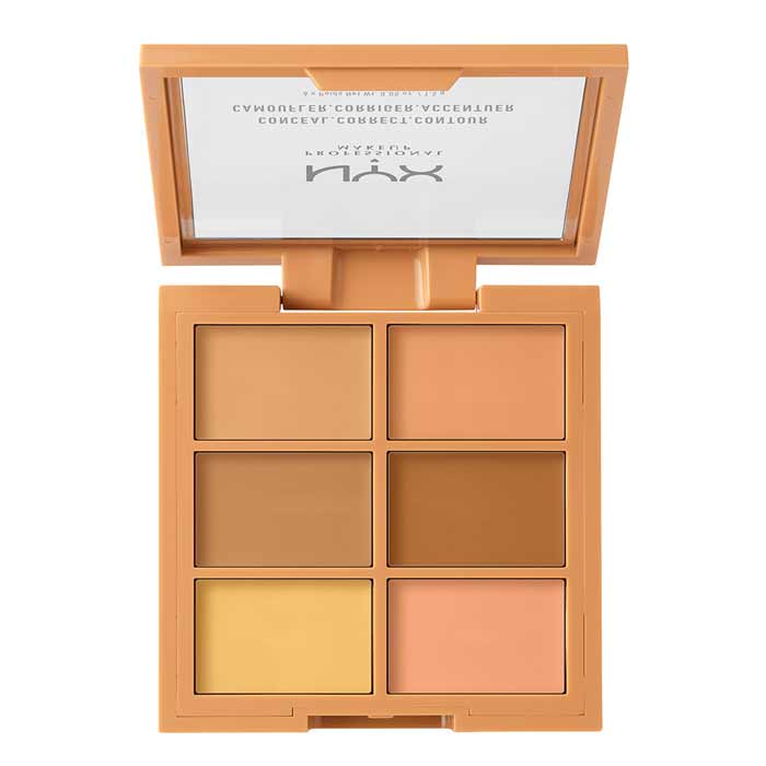 NYX PROF. MAKEUP 3C Palette Conceal Correct Contour Medium