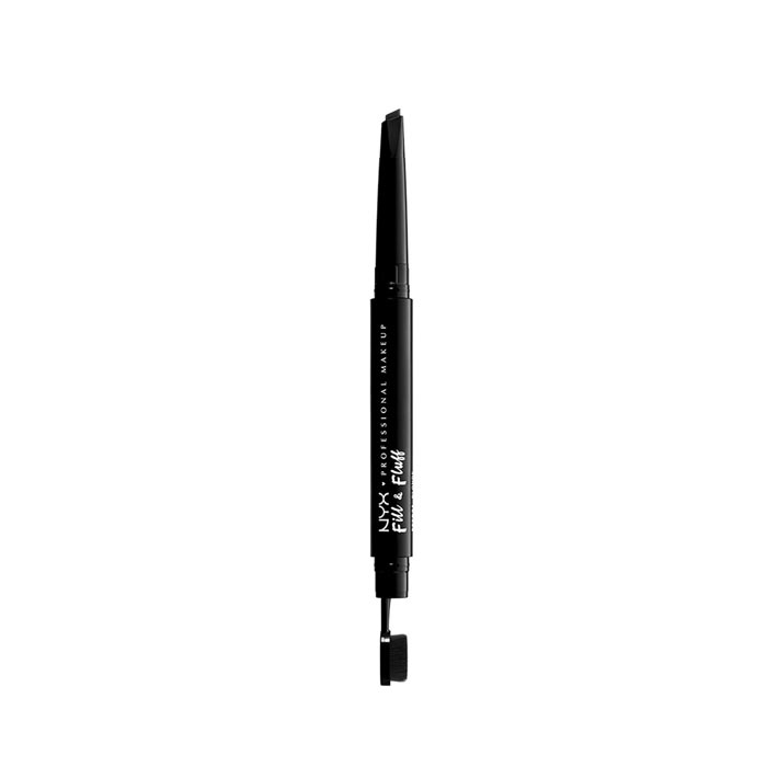 NYX PROF. MAKEUP Fill & Fluff Eyebrow Pomade Pencil - Black