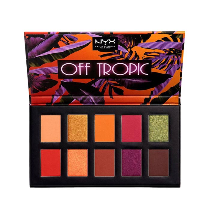 NYX PROF. MAKEUP Off Tropic Shadow Palette - Shifting Sand