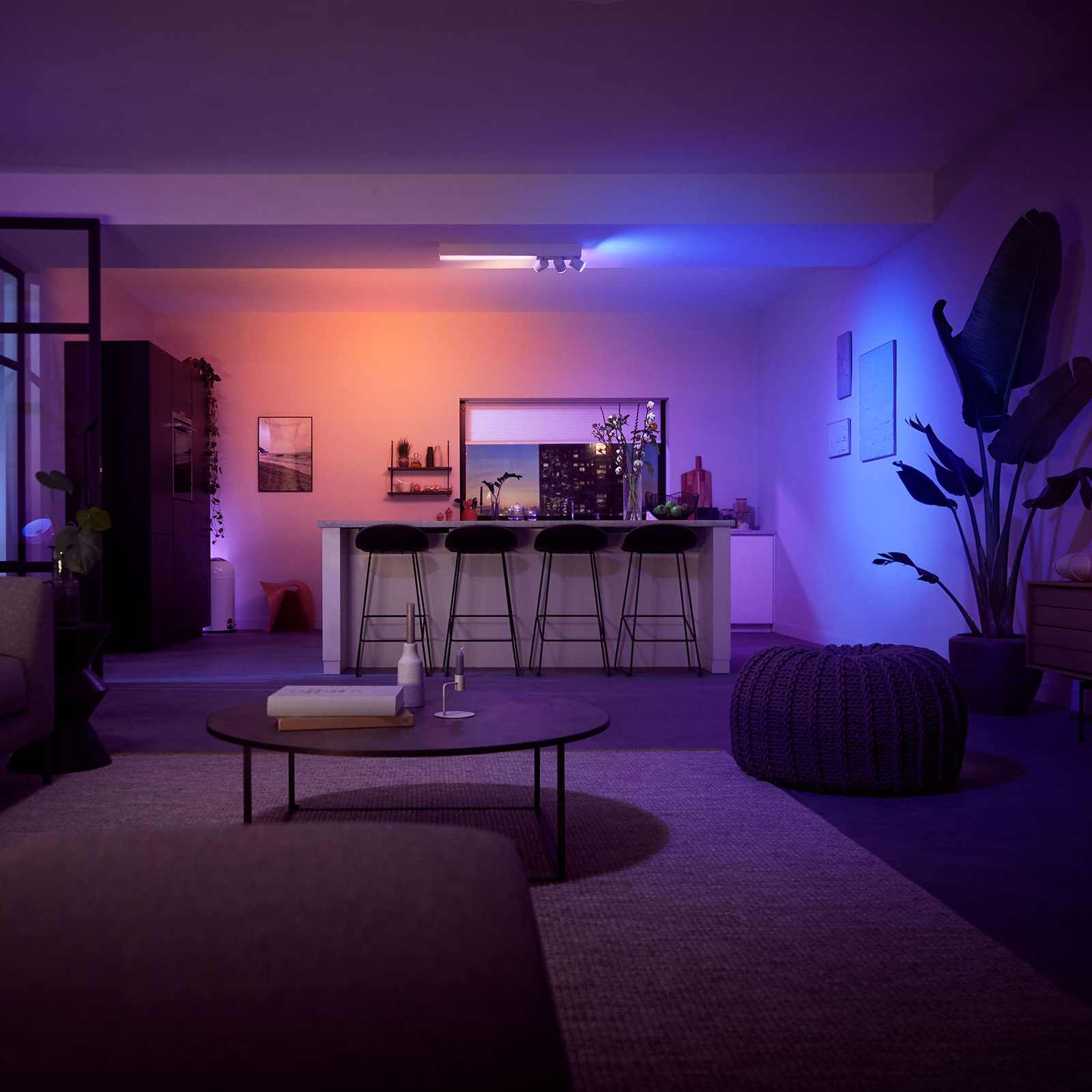 Philips Hue Centris takspotlight 3 lampor vit