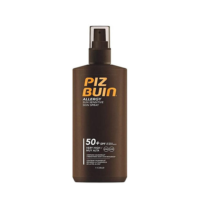 Piz Buin Allergy Sun Sensitive Skin Spray SPF50+ 200ml