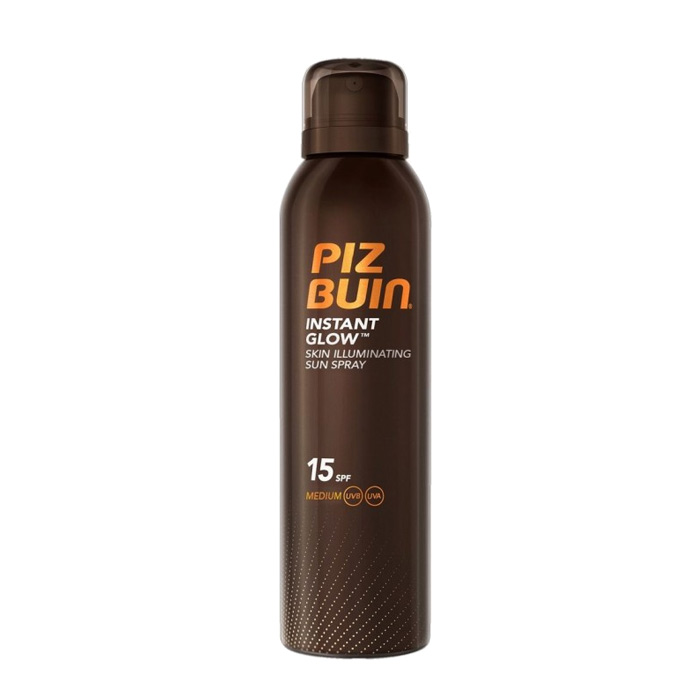 Piz Buin Instant Glow Skin Illuminating Sun Spray SPF15 150ml