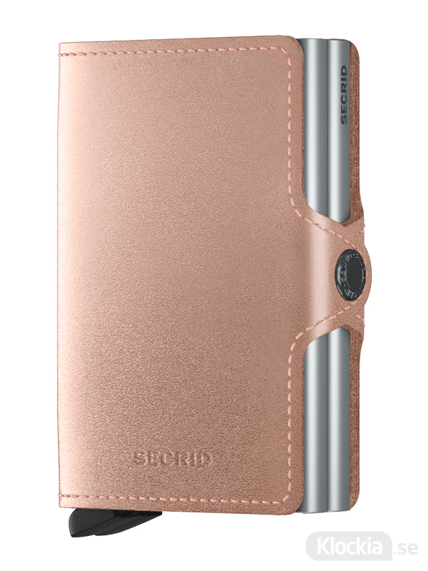 Plånbok SECRID Twinwallet Metallic Rose