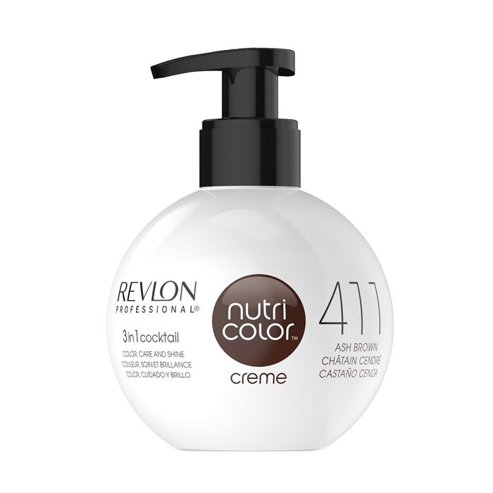 Revlon Nutri Color Creme 411 Ash Brown 270ml