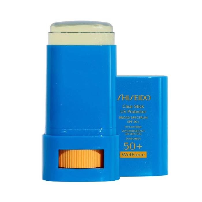 Shiseido Clear Stick UV Protector SPF 50+ WetForce