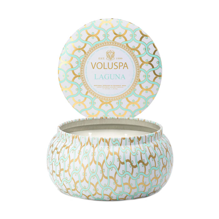 Voluspa 2-Wick Maison Metallo Candle Laguna 312g