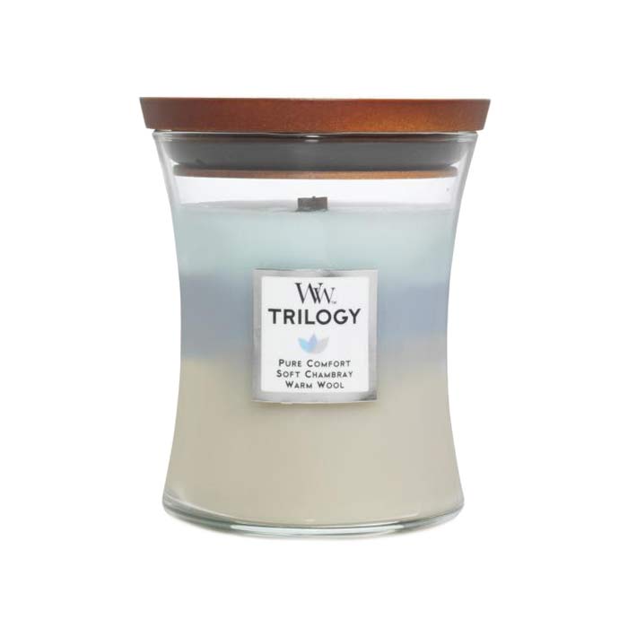 WoodWick Trilogy Medium - Woven Comfort