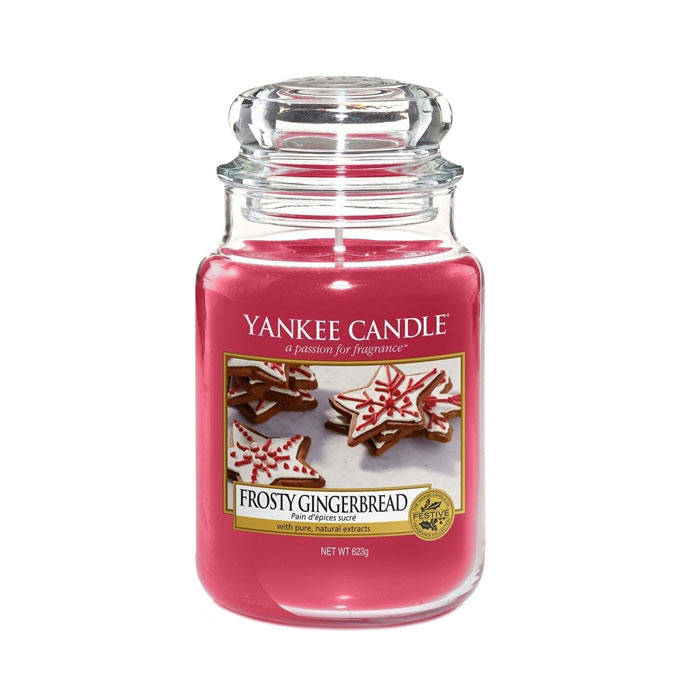 Yankee Candle Classic Large Frosty Gingerbread 623g