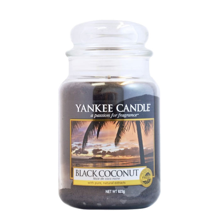 Yankee Candle Classic Large Jar Black Coconut Candle 623g