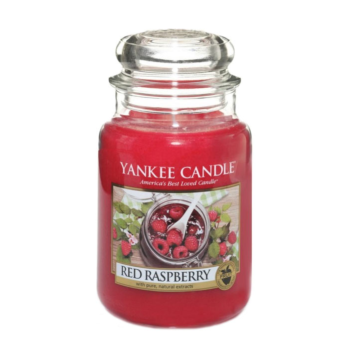 Yankee Candle Classic Large Jar Red Raspberry Candle 623g