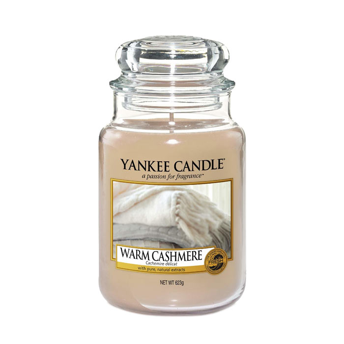 Yankee Candle Classic Large Jar Warm Cashmere 623g