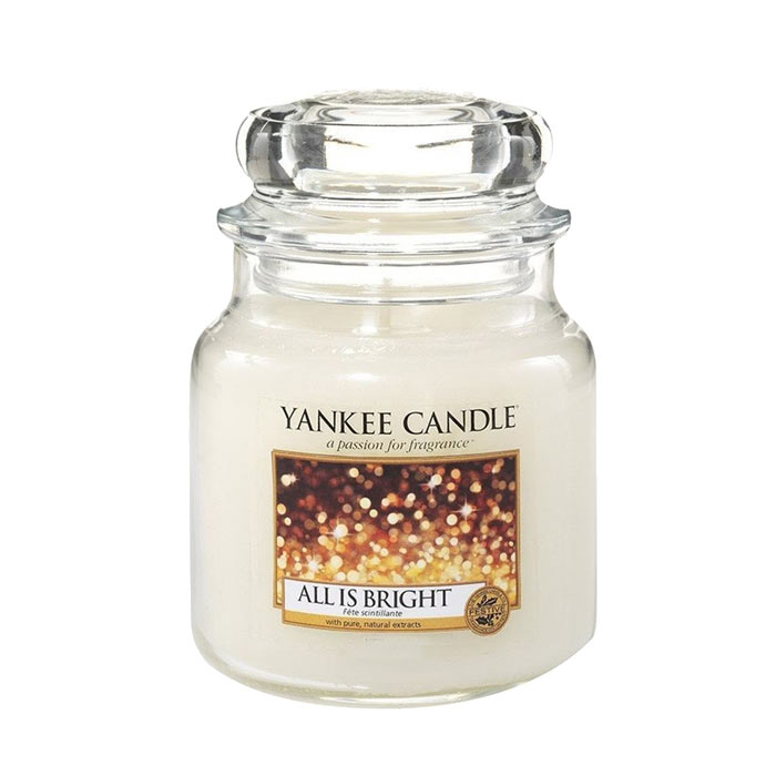 Yankee Candle Classic Medium Jar All is Bright 411g